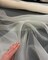 Ivory Crystal Organza Fabric by the Yard, 60" Wide Sheer Lightweight Organza for Wedding Dresses, Event Decor, Curtains & Sewing